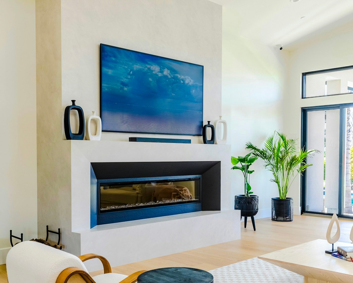 Inspiración de salón contemporáneo